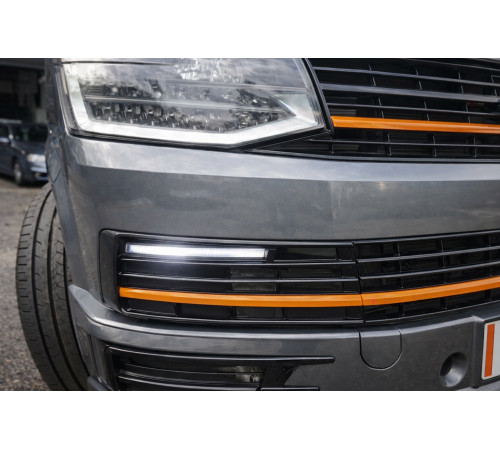 DRL вставки в бампер (SportLine) для Volkswagen T6 2015-2024 рр.