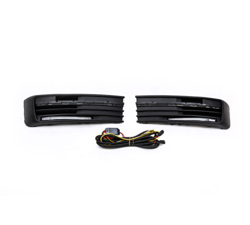 DRL вставки в бампер (SportLine) для Volkswagen T6 2015-2024 рр.