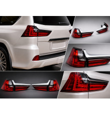 Задні стопи 2016+ (Standart, 2 шт) для Lexus LX570/450d 2008-2022 рр.