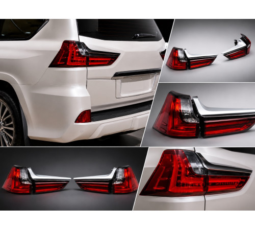 Задні стопи 2016+ (Standart, 2 шт) для Lexus LX570/450d 2008-2022 рр.