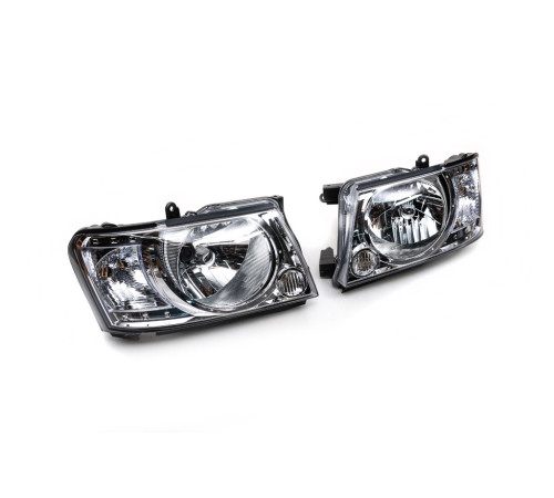 Передня оптика Safari світлі (2004-2008, 2 шт) для Nissan Patrol Y61 1997-2011 рр.