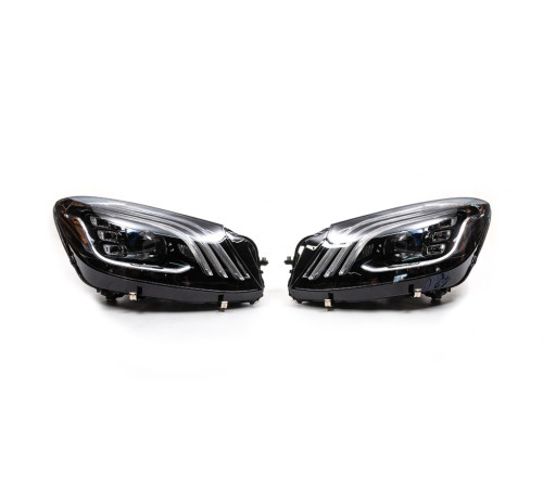 Рестайлінг фари передні без блоків (OEM) для Mercedes S-сlass W222 2013-2022 рр.