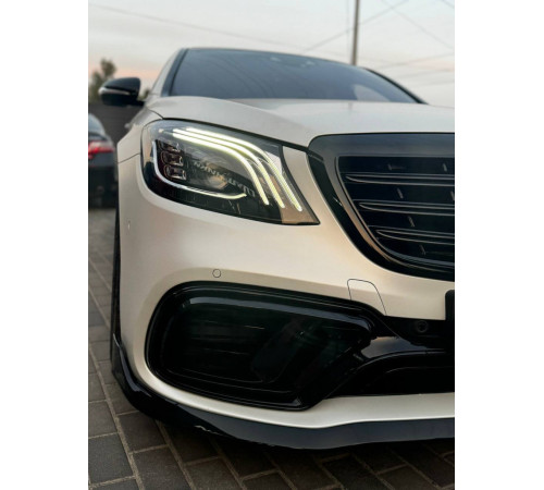 Рестайлінг фари передні без блоків (OEM) для Mercedes S-сlass W222 2013-2022 рр.