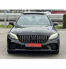 Передня оптика (2 шт, без блоків, рестайлінг) для Mercedes C-сlass W205 2014-2021 рр.
