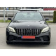 Передня оптика (2 шт, без блоків, рестайлінг) для Mercedes C-сlass W205 2014-2021 рр.