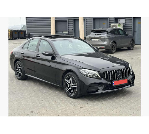 Передня оптика (2 шт, без блоків, рестайлінг) для Mercedes C-сlass W205 2014-2021 рр.