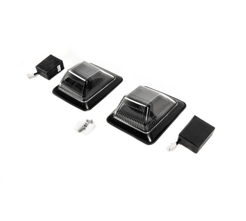 Поворотники Black Design (2 шт) для Mercedes G сlass W463 1990-2018 рр.